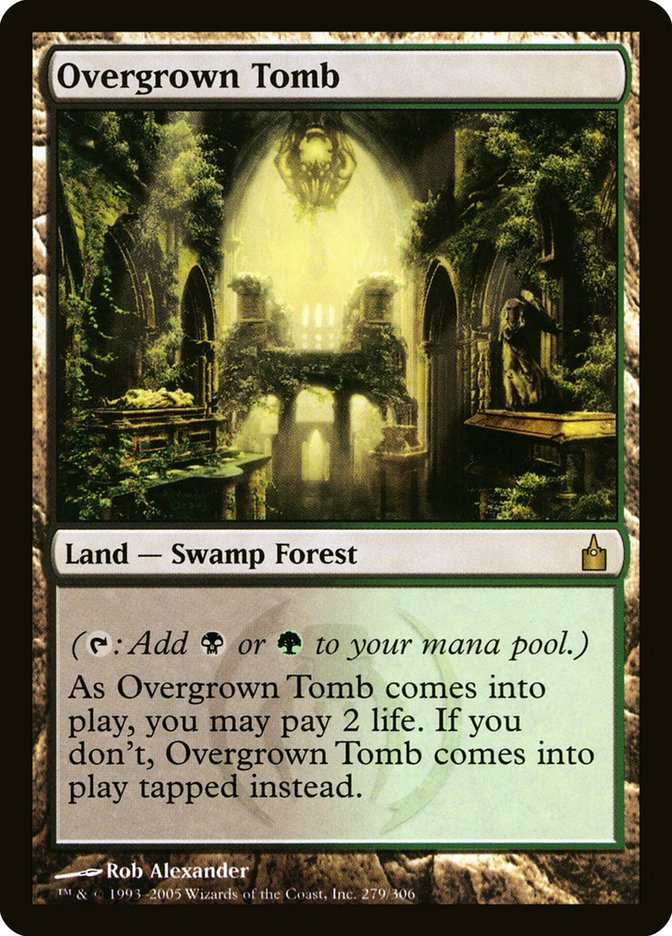 Overgrown Tomb [Ravnica: City of Guilds] Foil