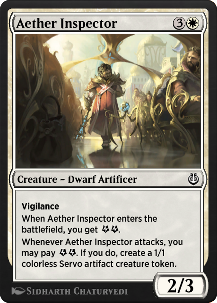 Aether Inspector  [Kaladesh Remastered]