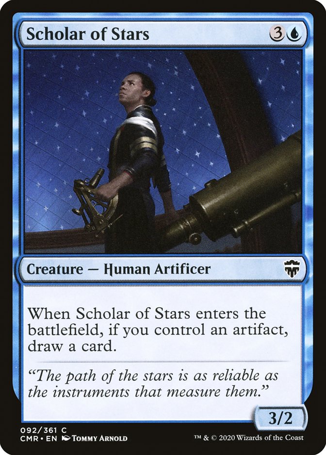 Scholar of Stars [Commander Legends] Foil