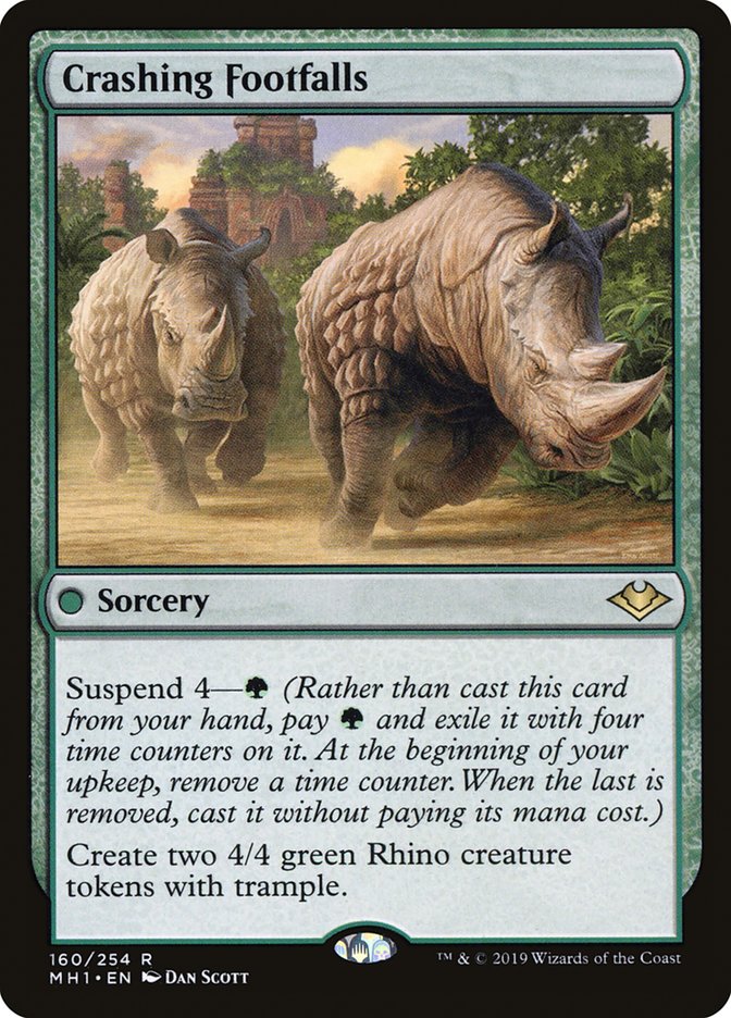 Crashing Footfalls [Modern Horizons] Foil
