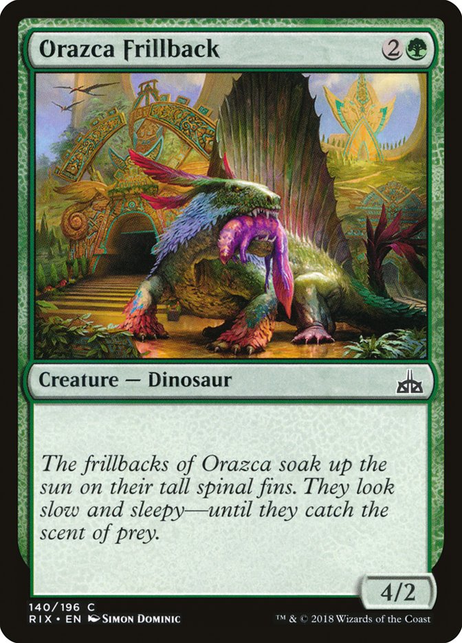 Orazca Frillback [Rivals of Ixalan] Foil -1