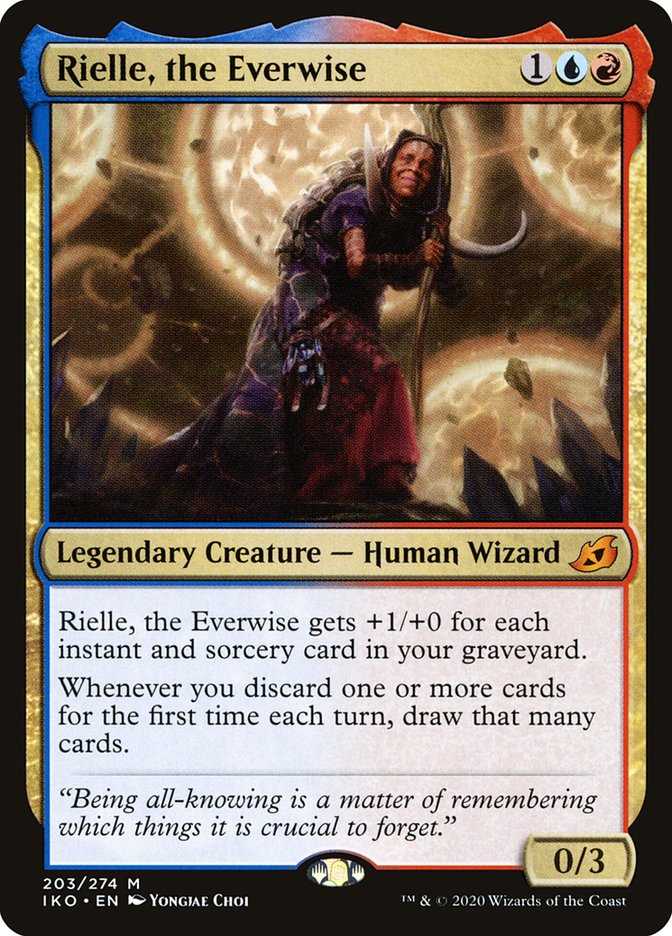 Rielle, the Everwise [Ikoria: Lair of Behemoths] Foil