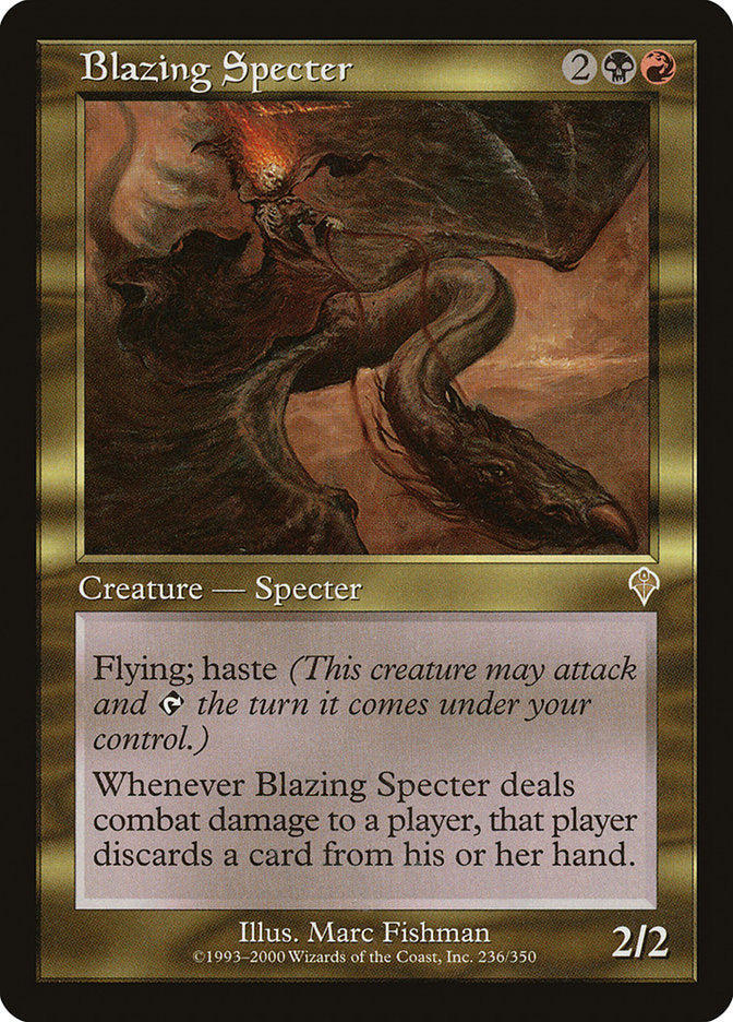 Blazing Specter [Invasion] Foil