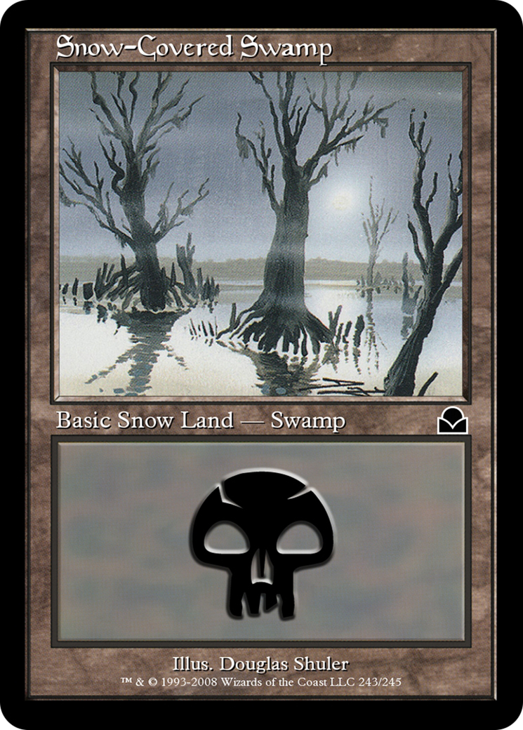 Snow-Covered Swamp  [Masters Edition II]
