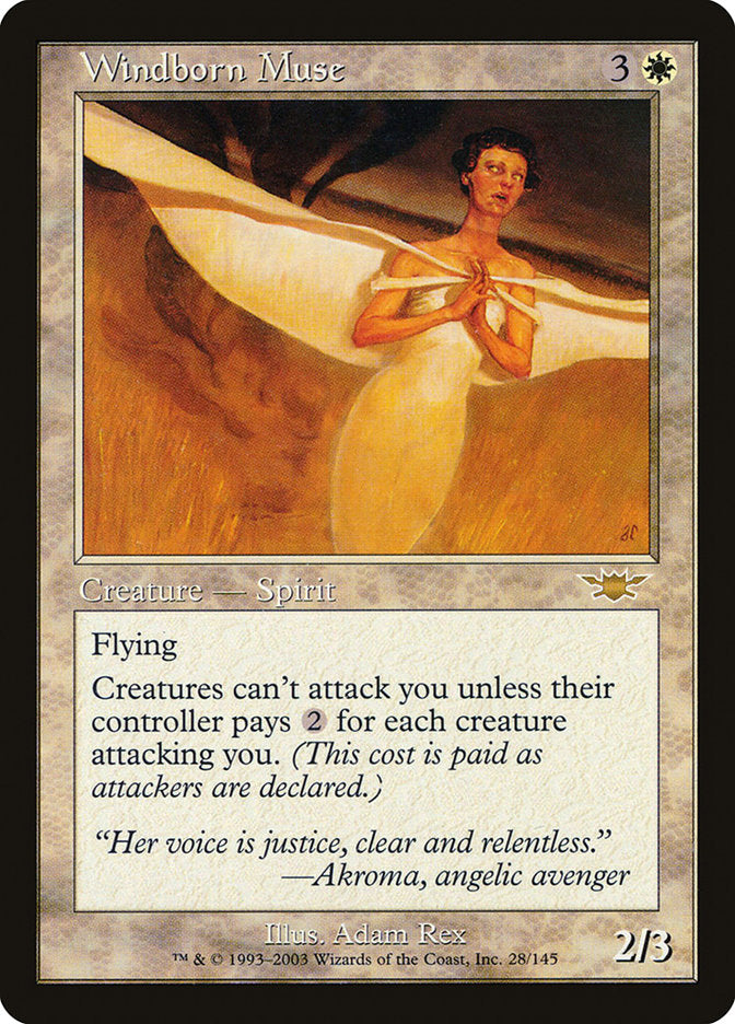 Windborn Muse [Legions] Foil