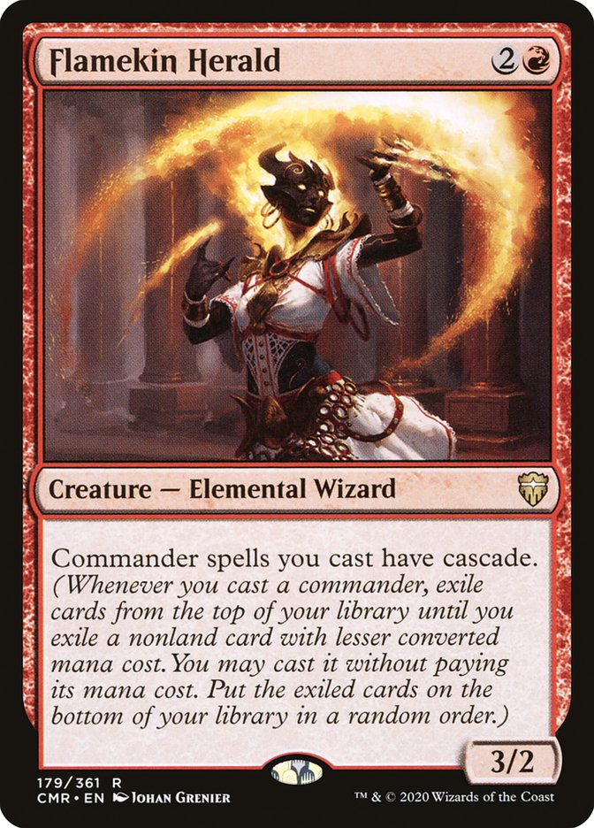 Flamekin Herald [Commander Legends] Foil