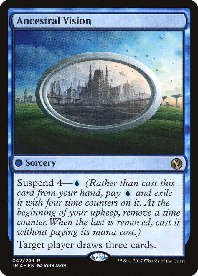 Ancestral Vision [Iconic Masters] Foil