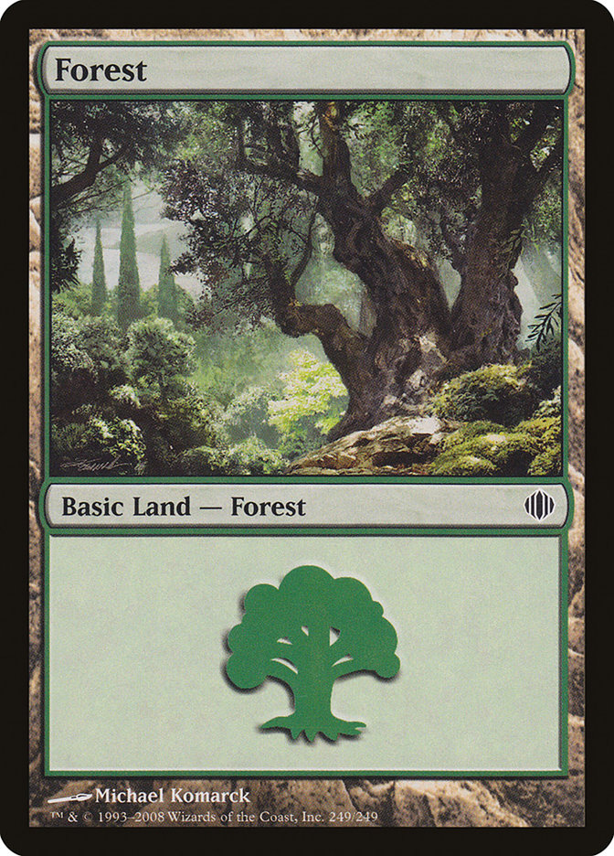 Forest (249) [Shards of Alara] Foil
