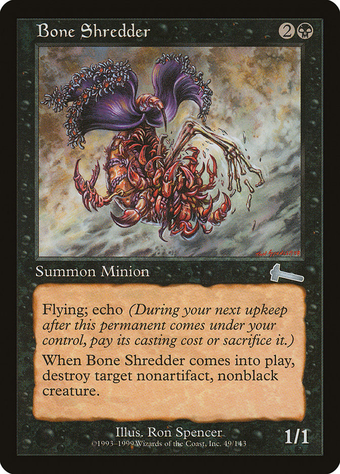 Bone Shredder [Urza's Legacy] Foil