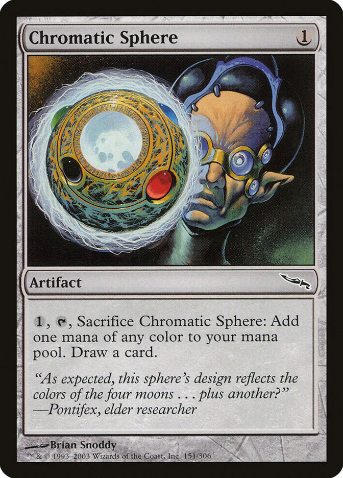 Chromatic Sphere [Mirrodin] Foil