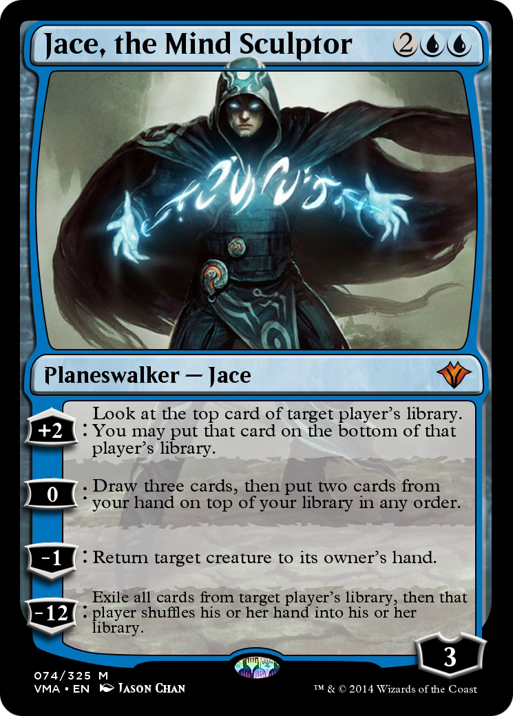 Jace, the Mind Sculptor  [Vintage Masters] Foil