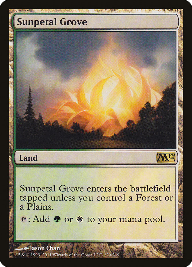 Sunpetal Grove [Magic 2012] Foil