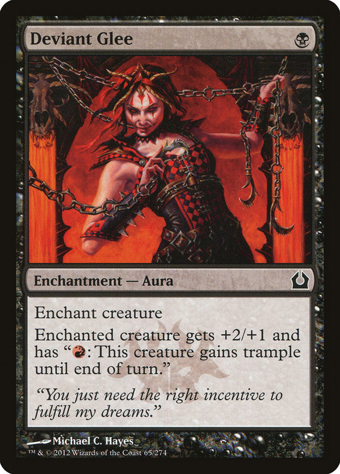 Deviant Glee [Return to Ravnica] Foil