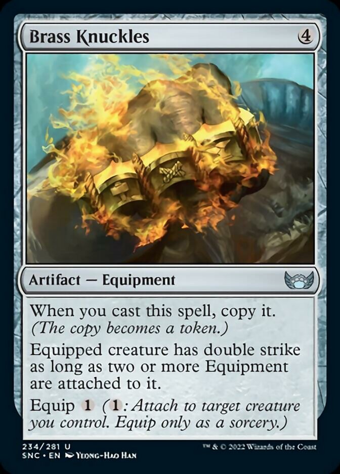 Brass Knuckles [Streets of New Capenna] Foil