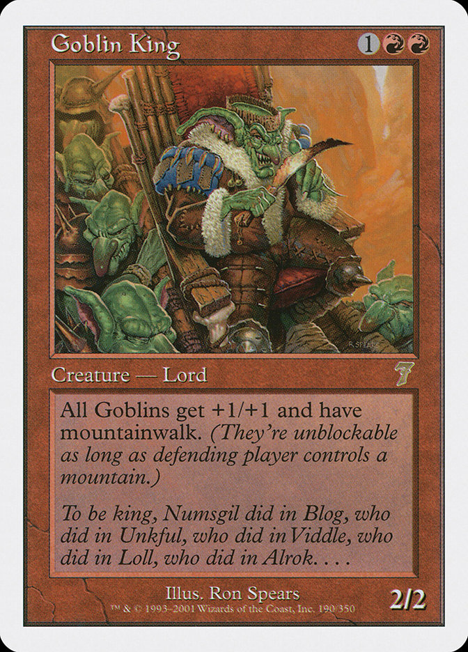 Goblin King [Seventh Edition] Foil