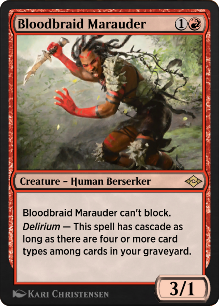 Bloodbraid Marauder  [Jumpstart: Historic Horizons]
