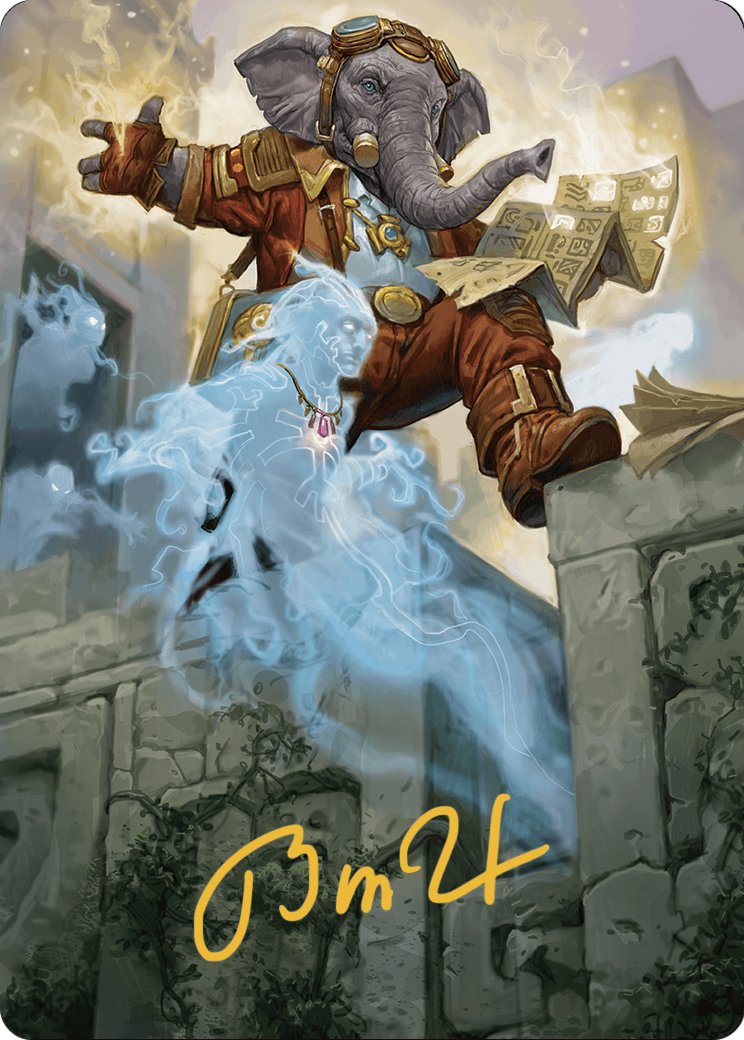 Quintorius Kand // Quintorius Kand  [The Lost Caverns of Ixalan Art Series] (Borderless) Foil