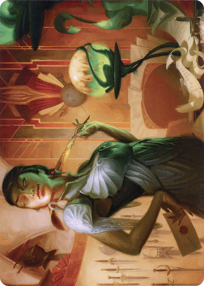 Mari, the Killing Quill // Mari, the Killing Quill  [New Capenna Art Series] (Borderless) Foil