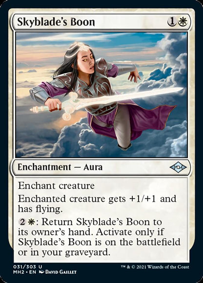 Skyblade's Boon [Modern Horizons 2] Foil