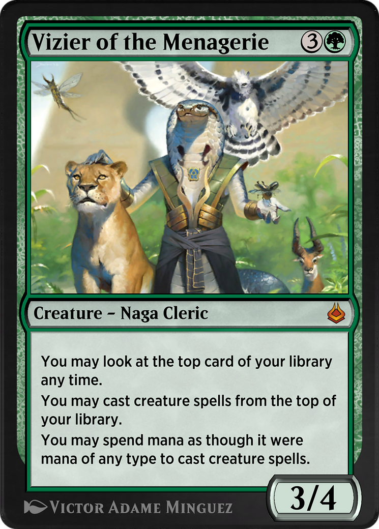 Vizier of the Menagerie  [Amonkhet Remastered]