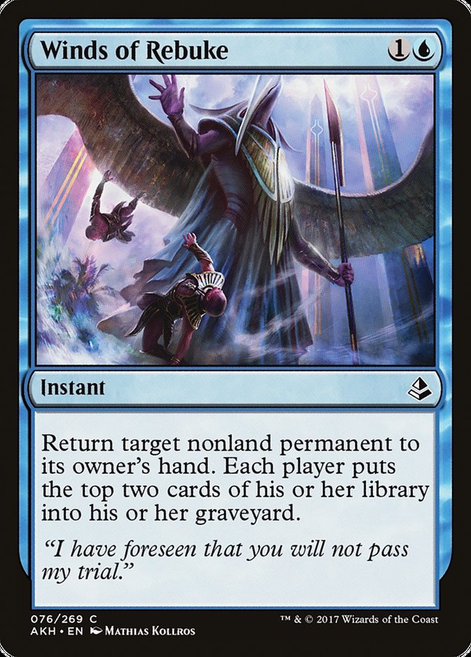 Winds of Rebuke [Amonkhet] Foil