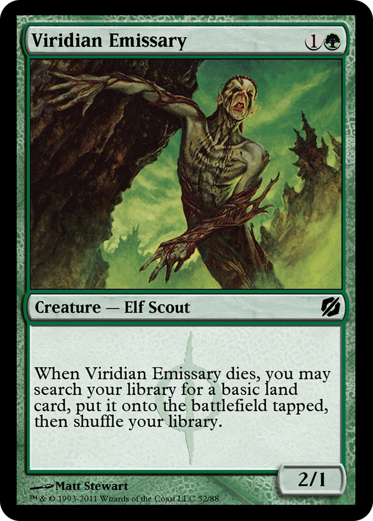 Viridian Emissary  [Duel Decks: Mirrodin Pure vs. New Phyrexia]