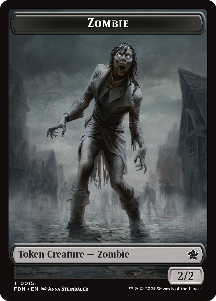 Zombie  [Foundations Tokens] Foil