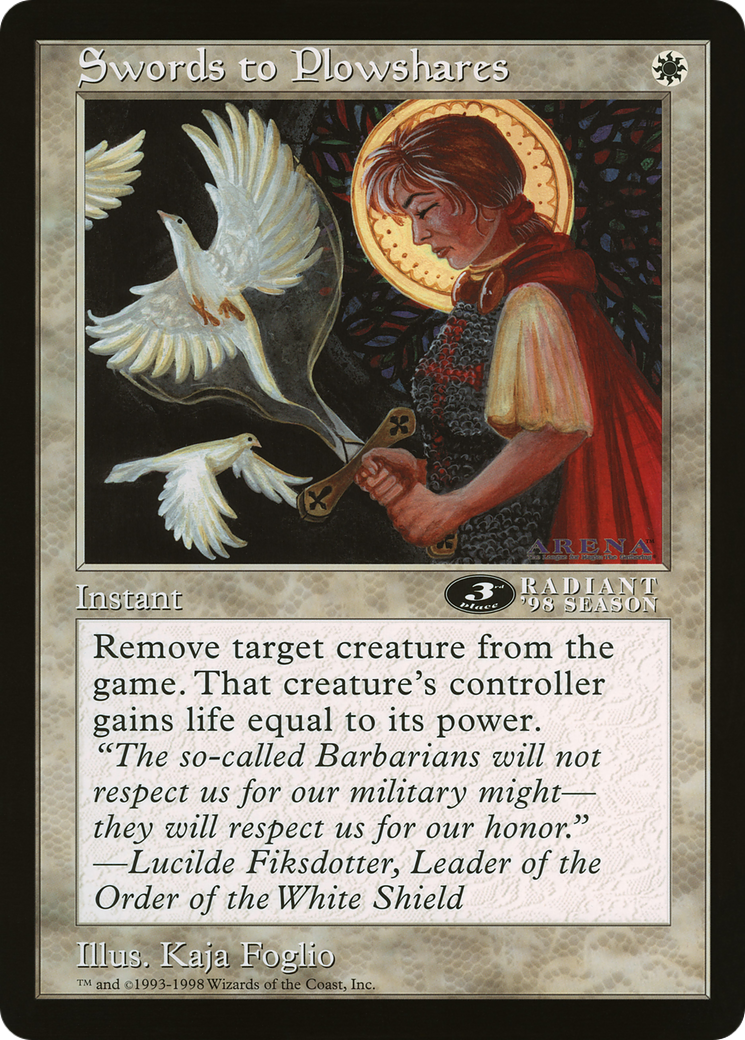 Swords to Plowshares  [Oversized League Prizes]