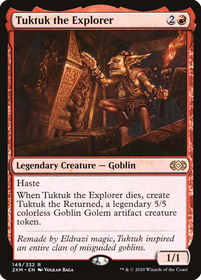 Tuktuk the Explorer [Double Masters] Foil