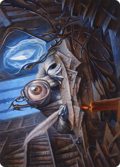 Unblinking Observer // Unblinking Observer  [Midnight Hunt Art Series] (Borderless) Foil