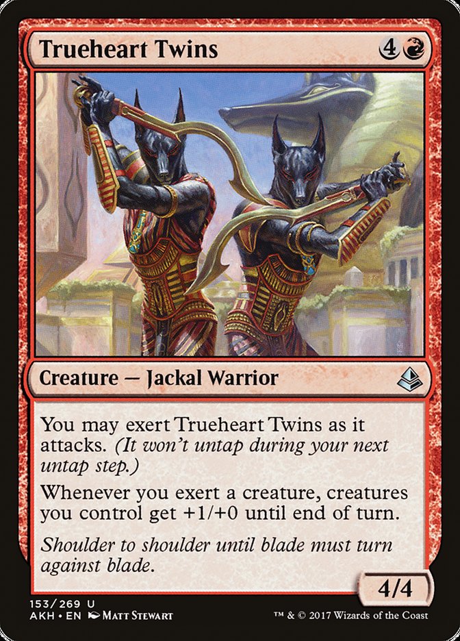 Trueheart Twins [Amonkhet] Foil