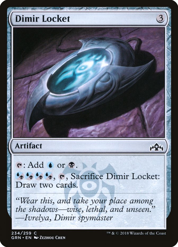 Dimir Locket [Guilds of Ravnica] Foil