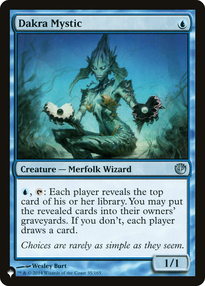 Dakra Mystic [The List]