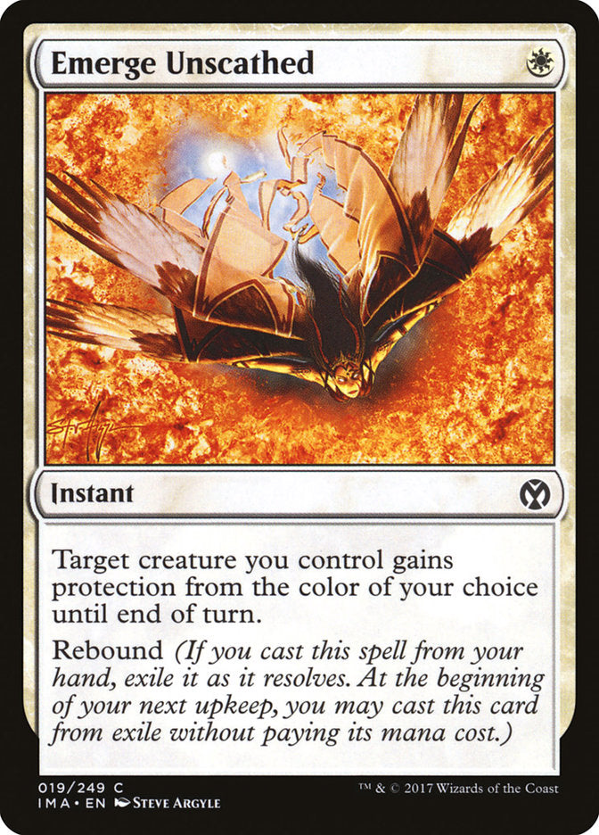 Emerge Unscathed [Iconic Masters] Foil