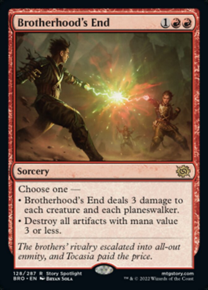 Brotherhood's End [The Brothers' War] Foil