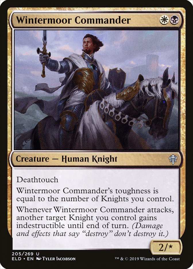 Wintermoor Commander [Throne of Eldraine] Foil