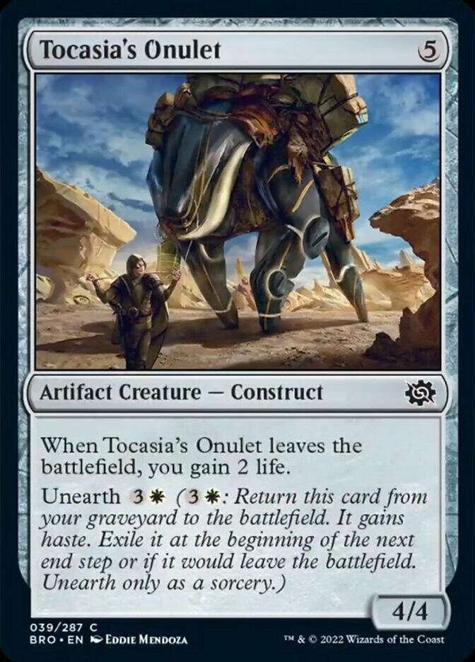 Tocasia's Onulet [The Brothers' War] Foil