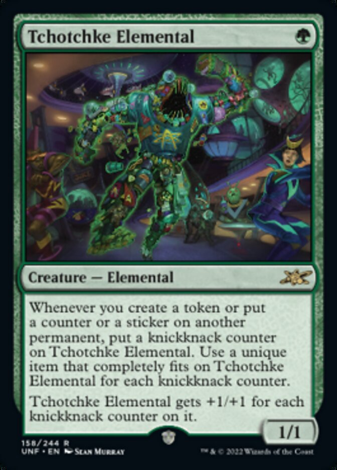 Tchotchke Elemental [Unfinity] Foil