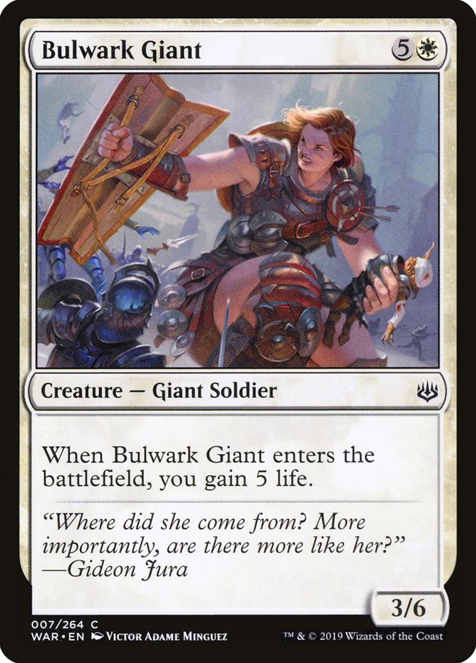 Bulwark Giant [War of the Spark] Foil