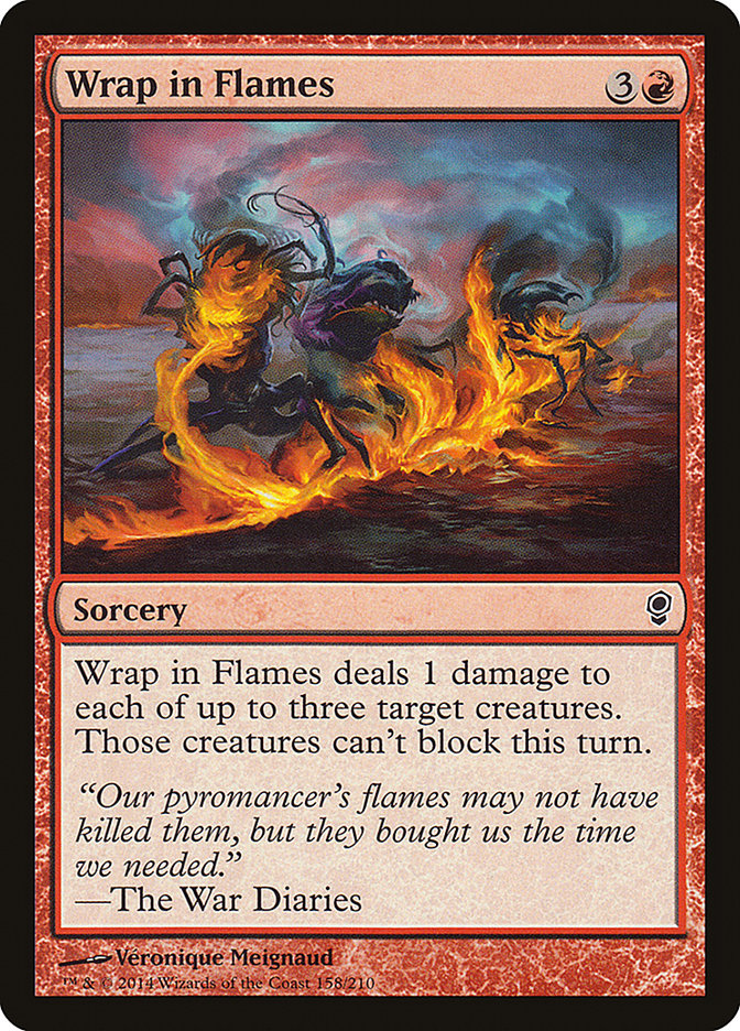 Wrap in Flames [Conspiracy] Foil