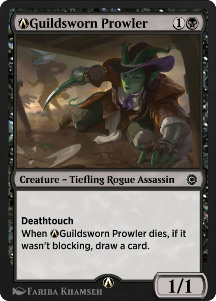A-Guildsworn Prowler  [Alchemy Horizons: Baldur's Gate]