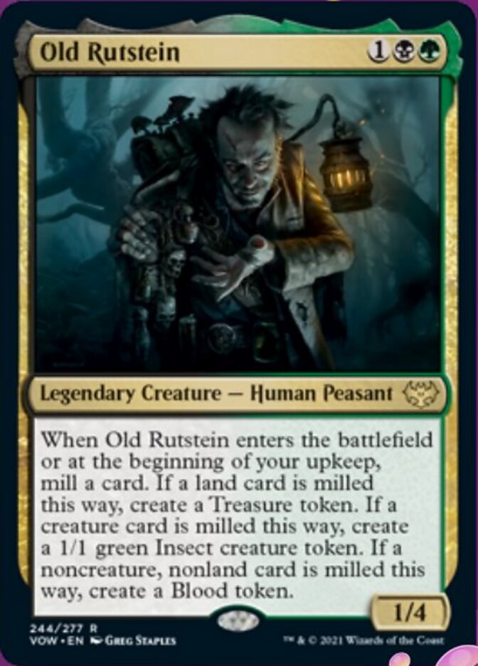 Old Rutstein [Innistrad: Crimson Vow] Foil