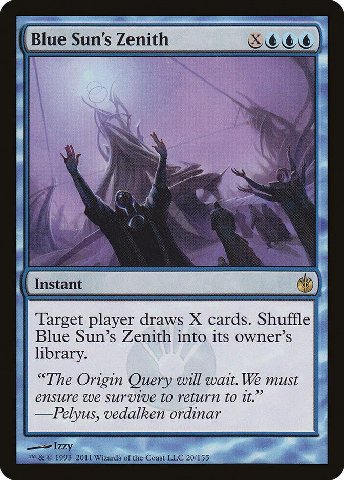 Blue Sun's Zenith [Mirrodin Besieged] Foil