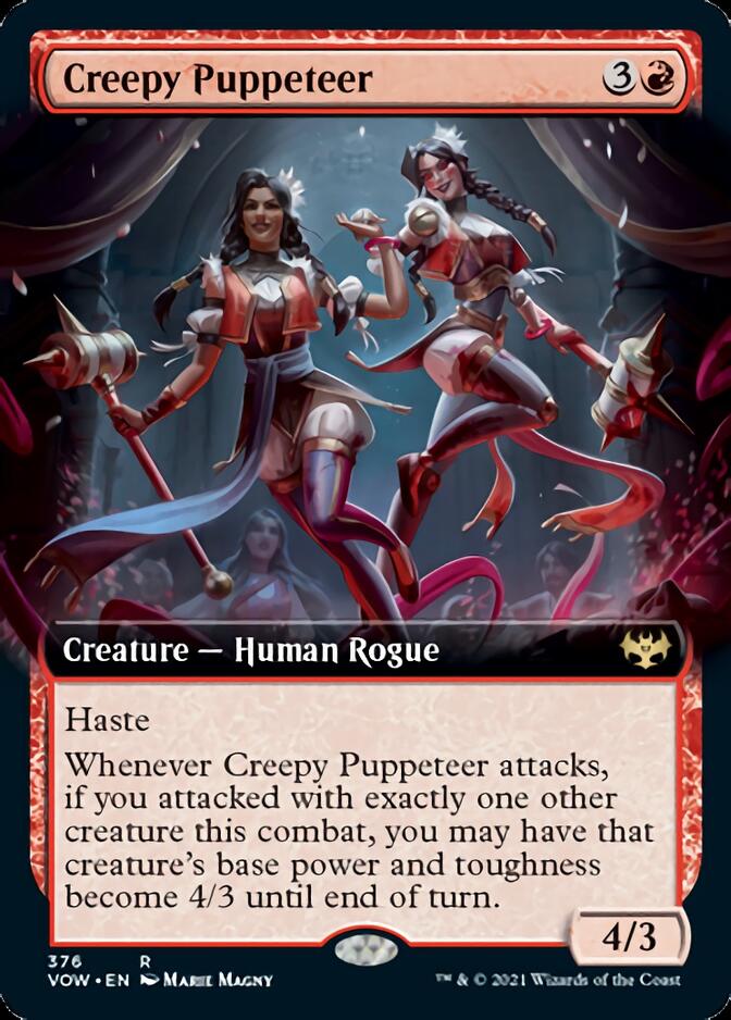Creepy Puppeteer (Extended Art) [Innistrad: Crimson Vow] Foil