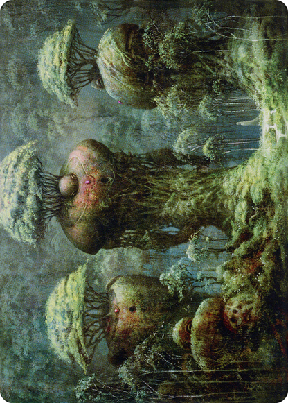 Forest // Forest  [Dominaria United Art Series] (Borderless) Foil