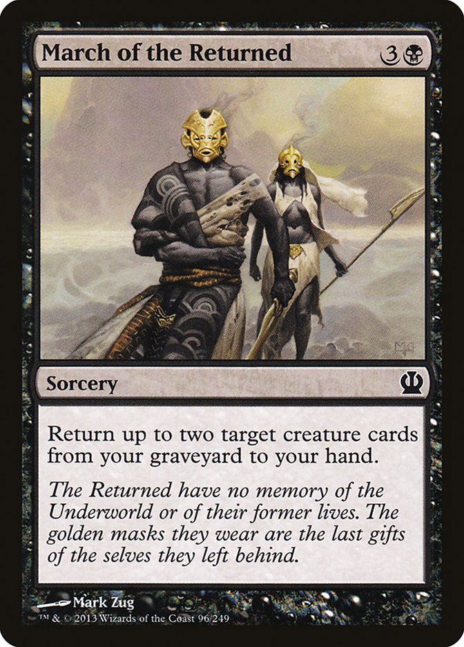 March of the Returned [Theros] Foil