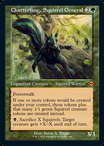 Chatterfang, Squirrel General (Retro) [Modern Horizons 2] Foil