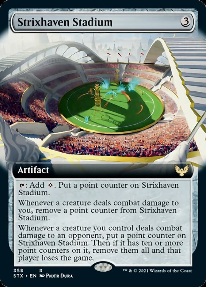 Strixhaven Stadium (Extended Art) [Strixhaven: School of Mages] Foil