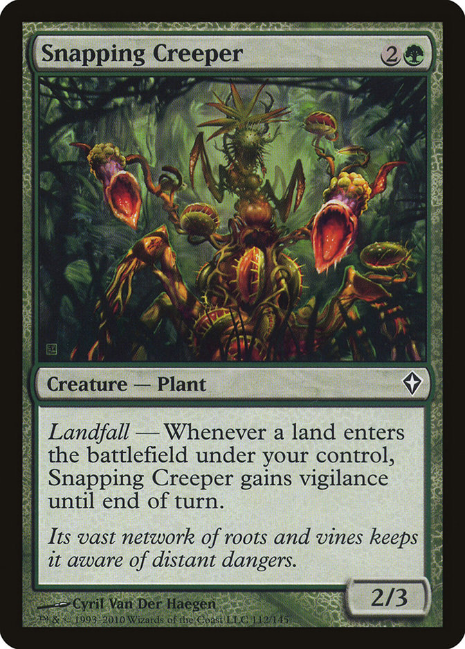 Snapping Creeper [Worldwake] Foil