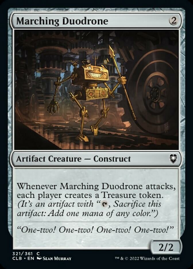 Marching Duodrone [Commander Legends: Battle for Baldur's Gate] Foil